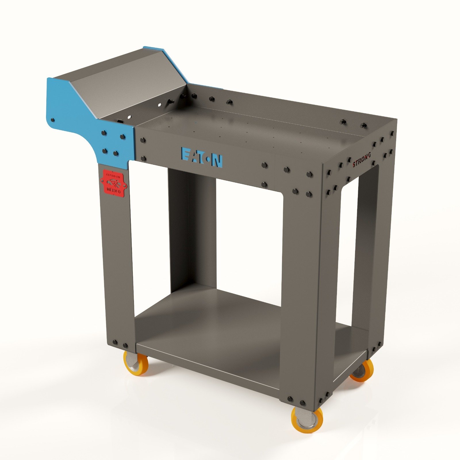 Carro de transporte industrial