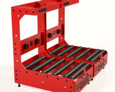 Transportador de rodillos modular