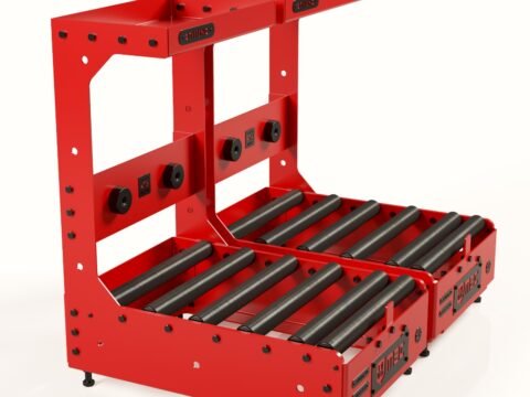 Transportador de rodillos modular